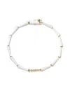 Melissa Kaye 18k Yellow Gold Lola Diamond Bracelet In White