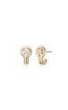 Melissa Kaye 18k Yellow Gold Rocky Rae Stud