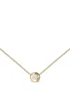 Melissa Kaye 18k Yellow Gold Small Audrey Diamond Pendant Necklace In Gold