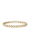 Melissa Kaye Audrey 18k Yellow Gold Diamond Tennis Bracelet