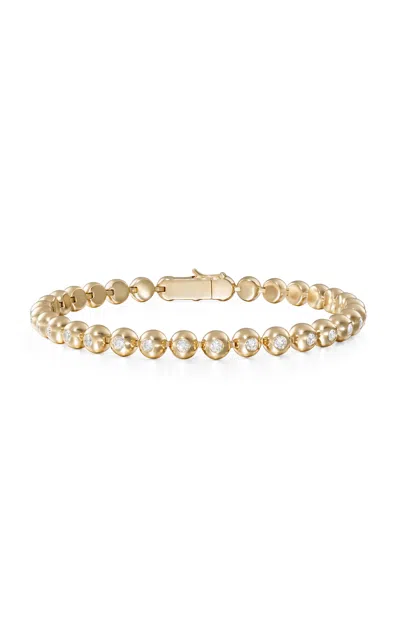 Melissa Kaye Audrey 18k Yellow Gold Diamond Tennis Bracelet