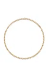 Melissa Kaye Audrey Small 18k Yellow Gold Diamond Tennis Necklace In Metallic