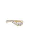 Melissa Kaye Clara 18k Yellow Gold Diamond Ring