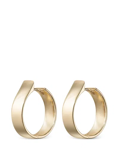 Melissa Kaye Honey Hoop Earrings In Gold