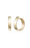 Melissa Kaye 18k Yellow Gold Honey Hoop Medium In Gold