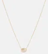 Melissa Kaye Lenox Reign 18kt Gold Necklace With Diamond In Yellow Gold