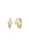 Melissa Kaye Lola 18k Yellow Gold Diamond Earrings
