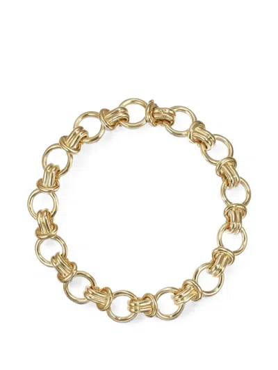 Melissa Kaye Rocky Bracelet In Gold