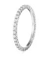Melissa Kaye Sadie Eternity Band Ring In Metallic