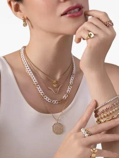 Melissa Kaye Small Audrey Diamond Tennis Bracelet In Multi