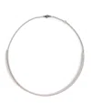 Melissa Kaye Small White Gold And Diamond Clara Necklace In White