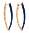 Melissa Kaye Yellow Gold And Diamond Cristina Earrings In Gold