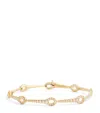 Melissa Kaye Yellow Gold And Diamond Lola Needle Bracelet In Gold