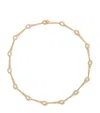 Melissa Kaye Yellow Gold And Diamond Lola Needle Necklace In Gold