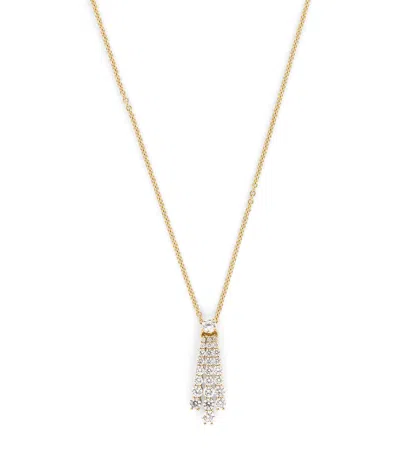 Melissa Kaye Yellow Gold And Diamond Sydney Pendant Necklace