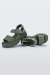 Melissa Kick Off Jelly Platform Sandal In Green, Women's At Urban Outfitters