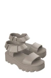 Melissa Kick Off Platform Sandal In Beige