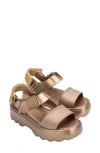 Melissa Kick Off Platform Sandal In Gold