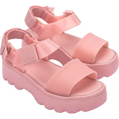 Melissa Kick Off Platform Sandal In Pink