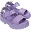 Melissa Kick Off Platform Sandal In Purple