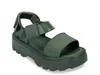 Melissa Kick Off Platform Sandal In Green