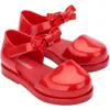 Shop Melissa Kids' Amy Ankle Strap Flat In Red
