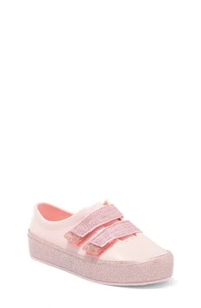 Melissa Kids' Beanny Bugs Sneaker In Pink/pink Glitter