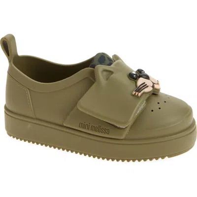 Melissa Kids' Mini Jelly Pop Safari Sneaker In Green