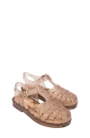 Melissa Kids' Possession Metallic Jelly Sandal In Brown