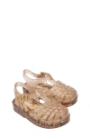 Melissa Kids' Possession Metallic Jelly Sandal In Brown