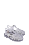 Melissa Kids' Possession Metallic Jelly Sandal In Transparent