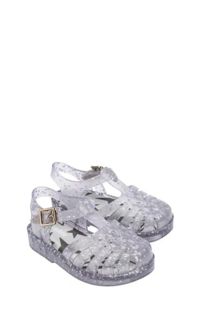 Melissa Kids' Possession Metallic Jelly Sandal In Transparent