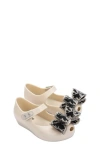 Melissa Kids' Ultragirl Classic Mary Jane Flat In Neutral