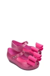 Melissa Kids' Ultragirl Classic Mary Jane Flat In Pink