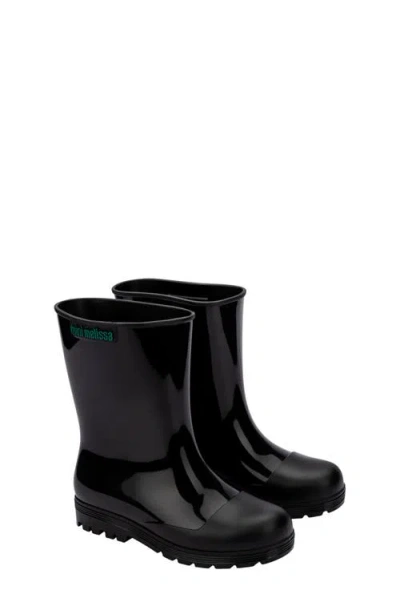 Melissa Kids' Welly Rain Boot In Black