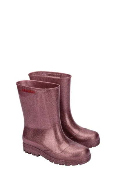 Melissa Kids' Welly Rain Boot In Brown