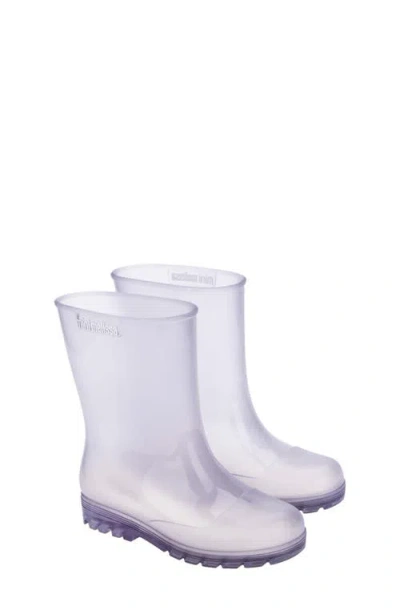 Melissa Kids' Welly Rain Boot In Transparent