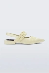Melissa Ladylike Jelly Slingback Mule In Beige/black, Women's At Urban Outfitters