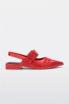 Melissa Ladylike Jelly Slingback Mule In Red/black, Women's At Urban Outfitters