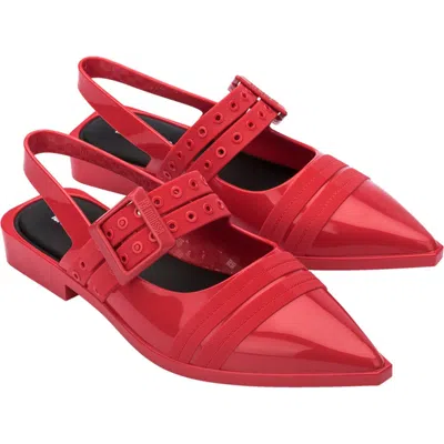 Melissa Ladylike Mary Jane Pointed Toe Flat