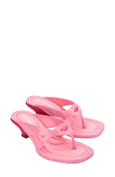 Melissa Layla Flip Flop In Pink