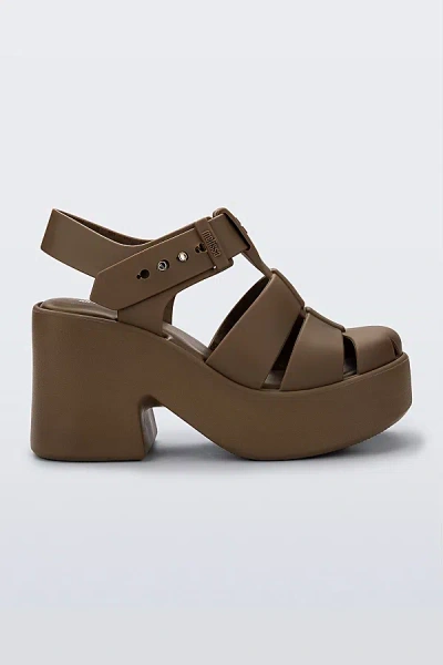 Melissa Lulu Platform Jelly Sandal In Brown, Women's At Urban Outfitters