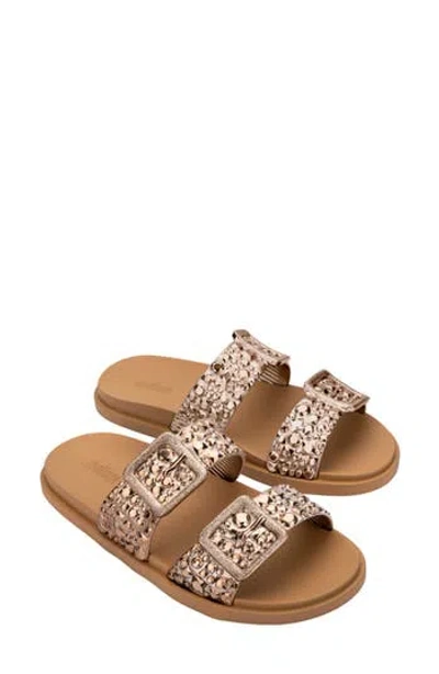 Melissa Lust Slide Sandal In Blue