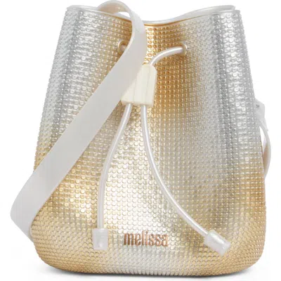 Melissa Lux Crossbody Bag In Silver/gold