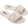 Melissa M Slide Sandal In Neutral