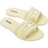 Melissa M Slide Sandal In Beige