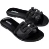Melissa M Slide Sandal In Black