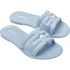 Melissa M Slide Sandal In Light Blue
