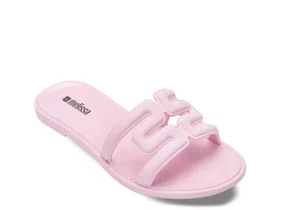 Melissa M Slide Sandal In Pink