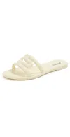 Melissa M Slides Beige In Beige